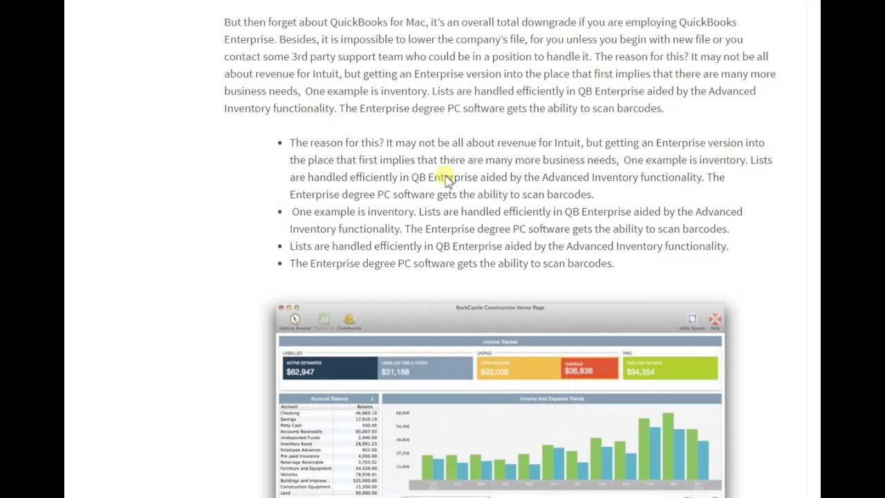 Quickbooks software for mac computer